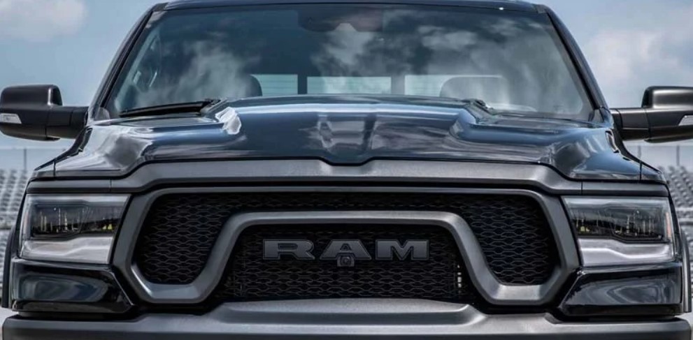 front view of ram 1500 truck