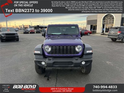 2026 Jeep Wrangler WRANGLER 2-DOOR SPORT