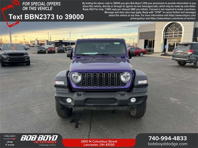 2026 Jeep Wrangler WRANGLER 2-DOOR SPORT