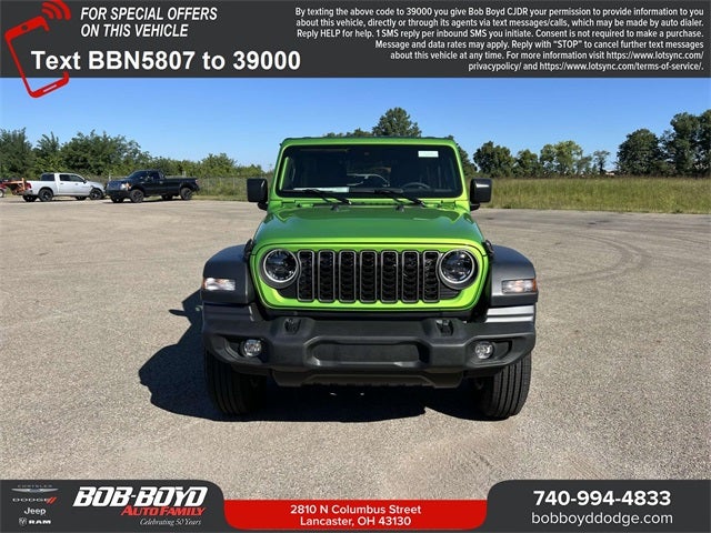 2025 Jeep Wrangler WRANGLER 4-DOOR SPORT S