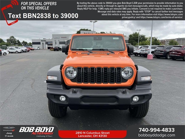 2025 Jeep Wrangler WRANGLER 4-DOOR SPORT S