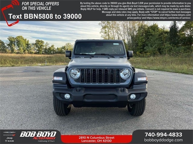 2025 Jeep Wrangler WRANGLER 4-DOOR SPORT S