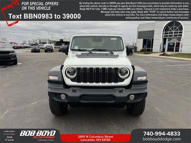 2026 Jeep Wrangler WRANGLER 4-DOOR SPORT S