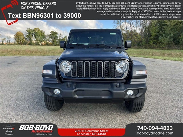 2026 Jeep Wrangler WRANGLER 4-DOOR SPORT