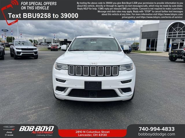 2019 Jeep Grand Cherokee Summit