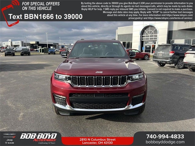 2025 Jeep Grand Cherokee GRAND CHEROKEE L LIMITED 4X4