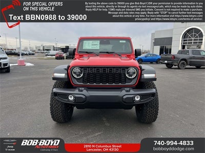 2026 Jeep Wrangler WRANGLER 4-DOOR WILLYS