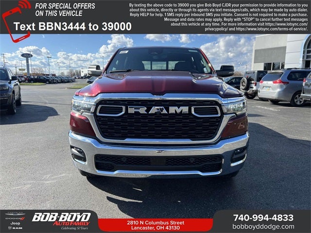 2025 RAM Ram 1500 RAM 1500 BIG HORN CREW CAB 4X4 5'7' BOX