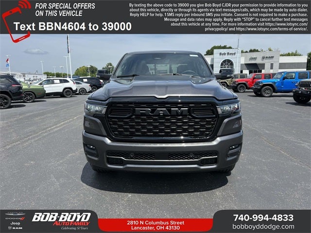 2026 RAM Ram 1500 RAM 1500 BIG HORN CREW CAB 4X4 5'7' BOX