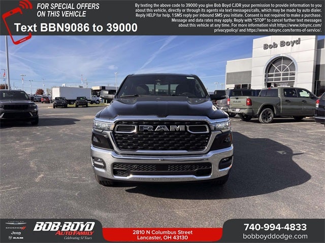 2026 RAM Ram 1500 RAM 1500 BIG HORN CREW CAB 4X4 5'7' BOX