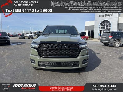 2026 RAM Ram 1500 RAM 1500 BIG HORN CREW CAB 4X4 5'7' BOX
