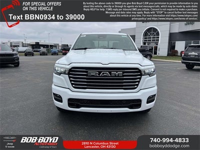 2026 RAM Ram 1500 RAM 1500 LARAMIE CREW CAB 4X4 5'7' BOX