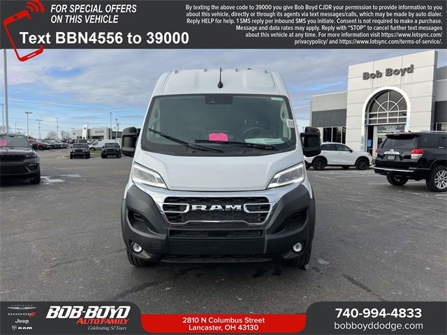 2026 RAM Ram ProMaster RAM PROMASTER 2500 SLT CARGO VAN HIGH ROOF 159' WB