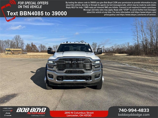 2026 RAM Ram 5500 Chassis Cab RAM 5500 TRADESMAN CHASSIS CREW CAB 4X4 84' CA