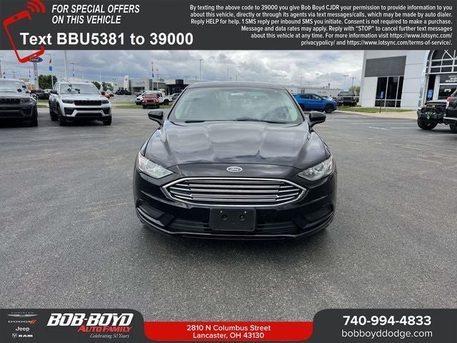 Used 2017 Ford Fusion SE with VIN 3FA6P0H79HR155381 for sale in Lancaster, OH