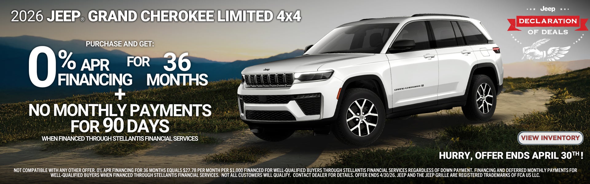 2026 Jeep Grand Cherokee Limited 4x4