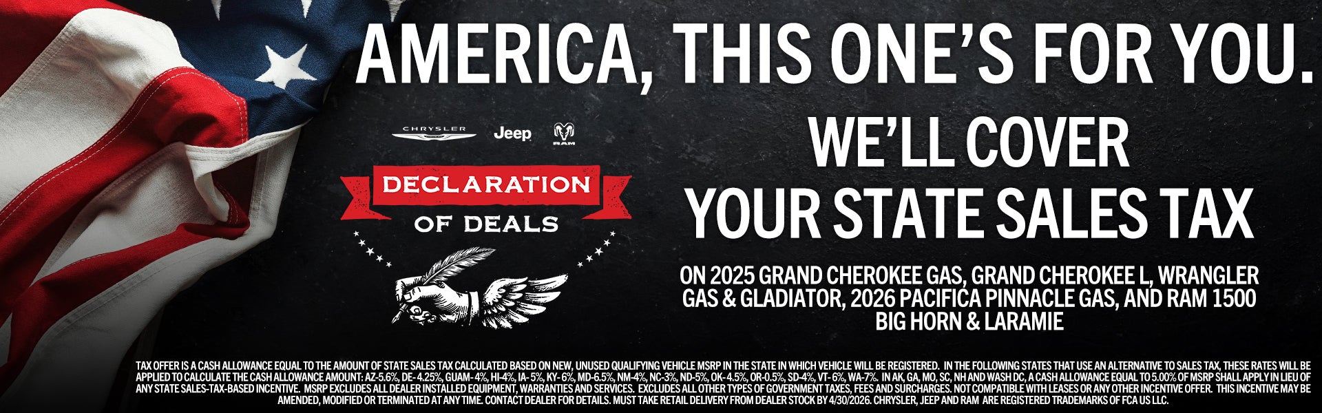 America, This One's For You