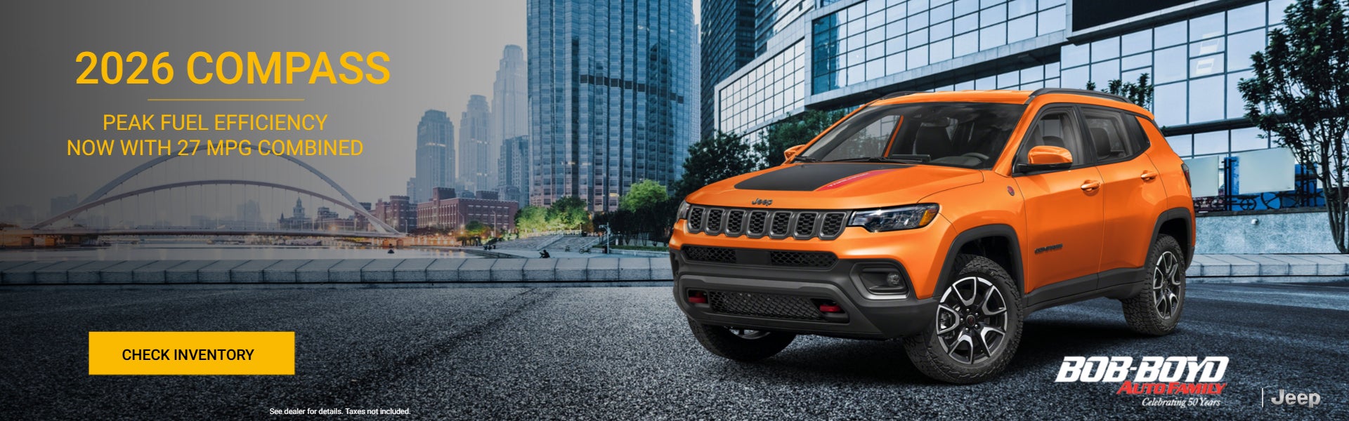Highly Fuel Efficient 2026 Jeep Compass