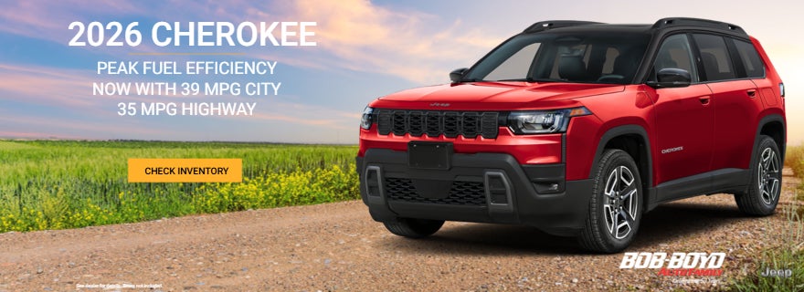 Highly Fuel Efficient 2026 Jeep Cherokee