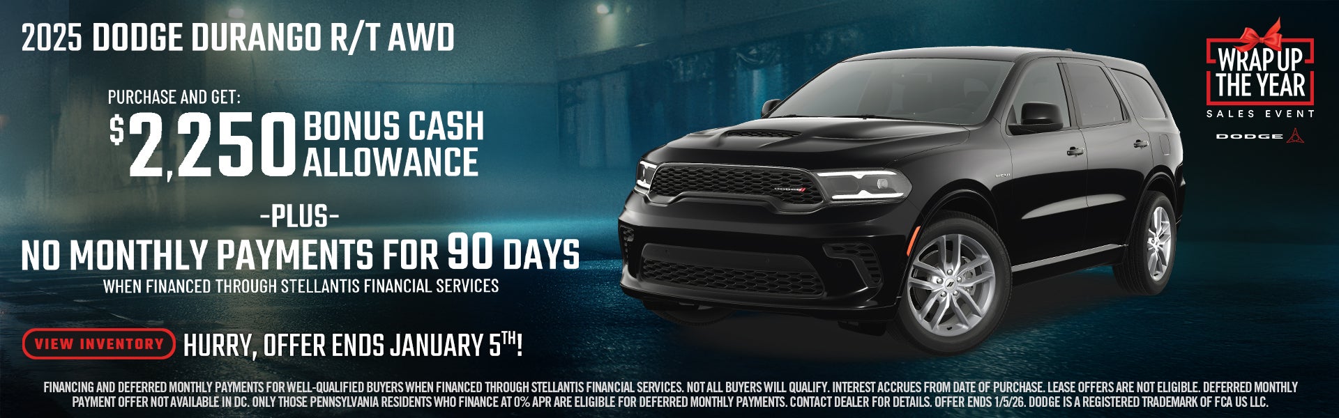 2025 DODGE DURANGO R/T AWD